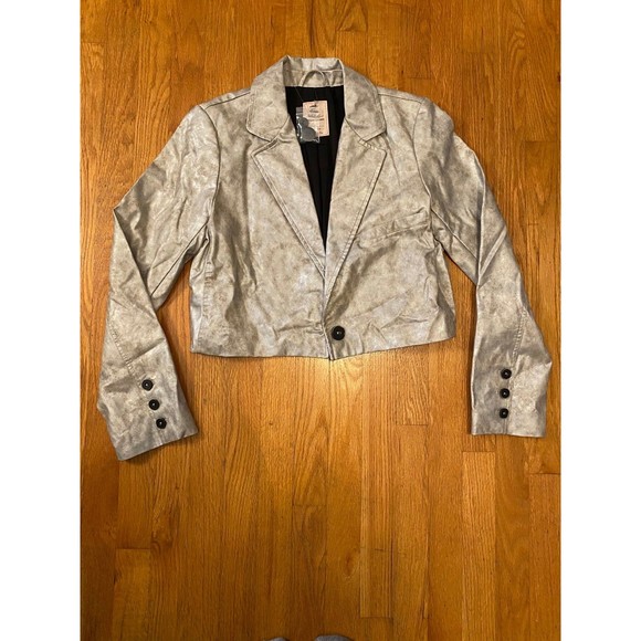 Free people leather jacket - Picture 1 of 4